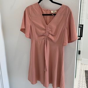 Peach Dress